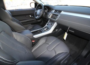 Interiér Range Rover - s climatronikem